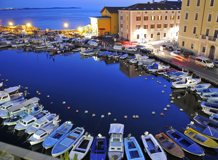 il porto di Pirano (Tullio Valente)